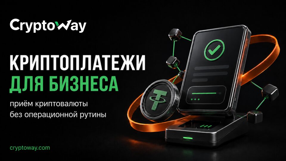 Cryptoway: сервис приема криптоплатежей для бизнеса0