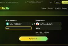 Banan.cc: безопасный и быстрый обмен популярных криптовалют 8b72fa3b21a757605c162c492bd13d7a
